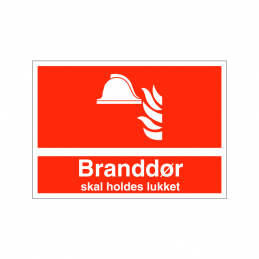 Branddør hold den lukket