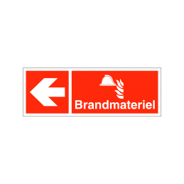 Brandmateriel mod venstre