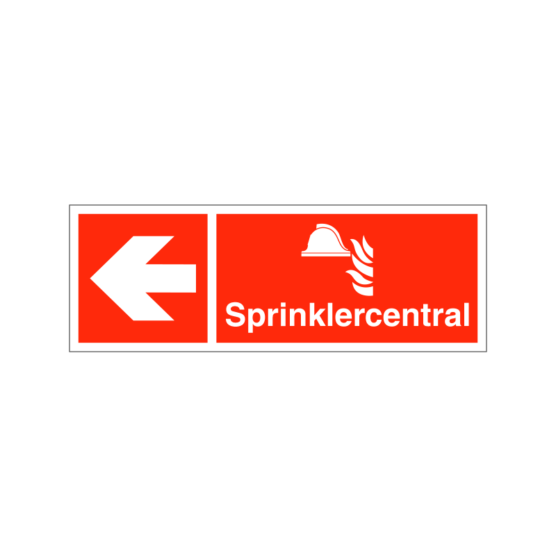 Sprinklercentral mod venstre