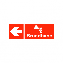 Brandhane mod venstre