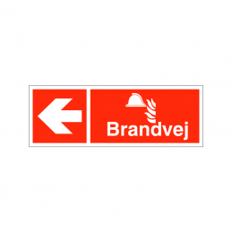 Brandvej mod venstre