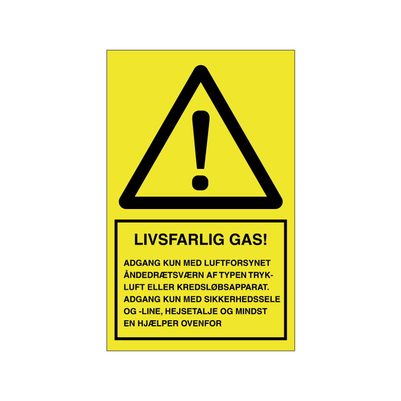 Livsfarlig gas