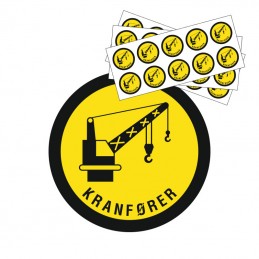 Hjelmmærke - Kranfører