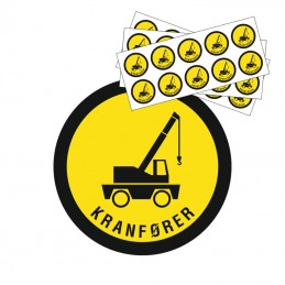 Hjelmmærke - Kranfører