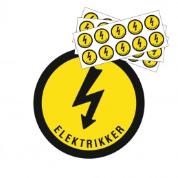 Hjelmmærke - Elektrikker