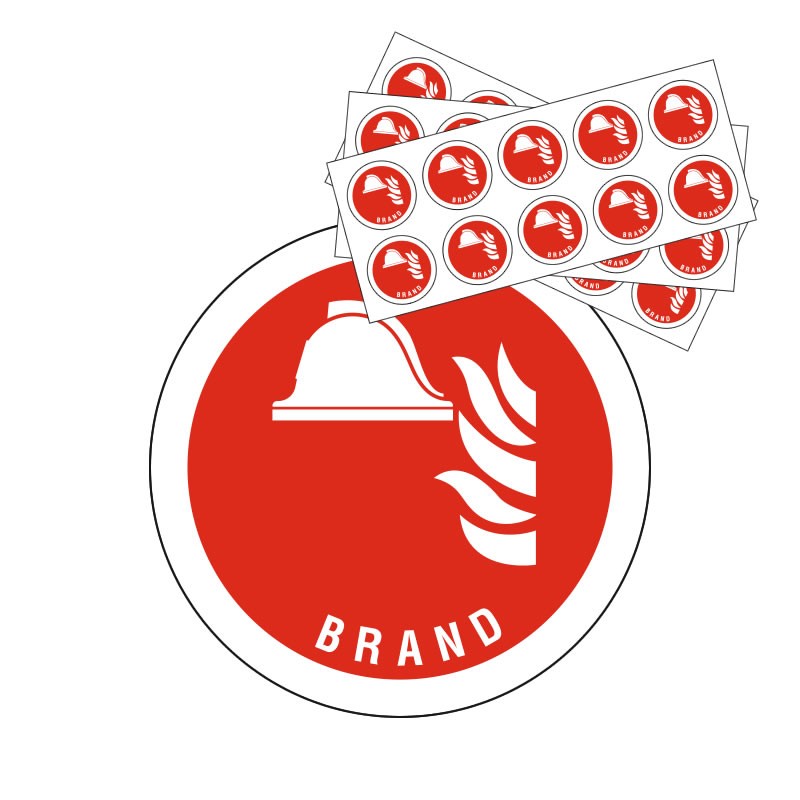 Hjelmmærke - Brand
