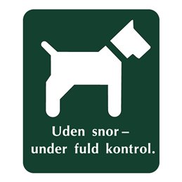 SN-A27  Hund uden snor under fuld kontrol