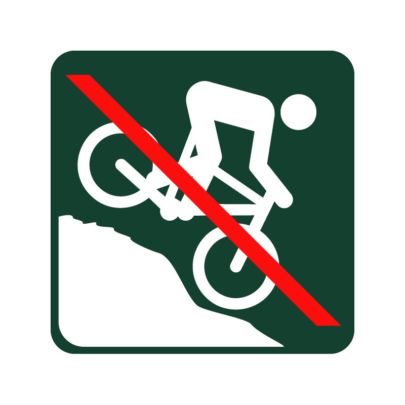 naturstyrelsen - mountainbike forbudt