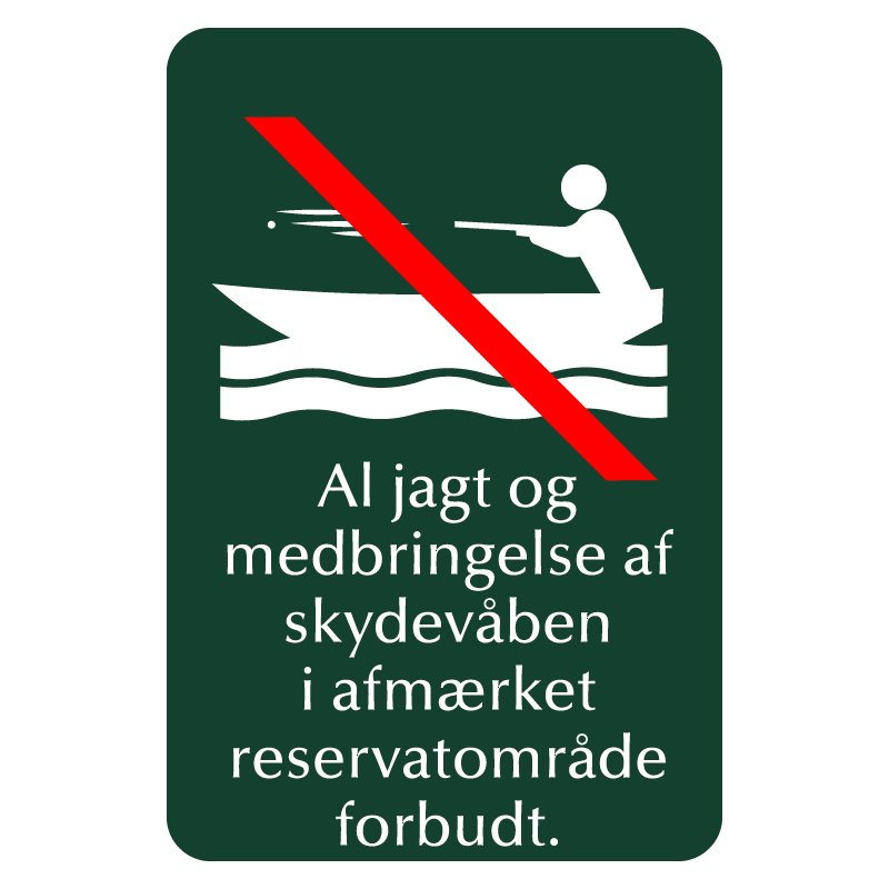 naturstyrelsen - jagt forbudt