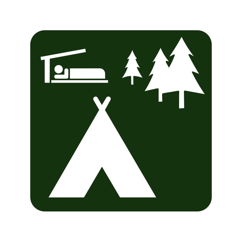 naturstyrelsen - Lejrplads med shelter