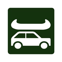 naturstyrelsen - Kano og kajak isætningssted fra bil til vand