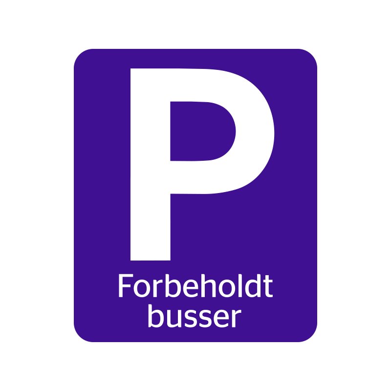 naturstyrelsen - parkering forbeholdt busser
