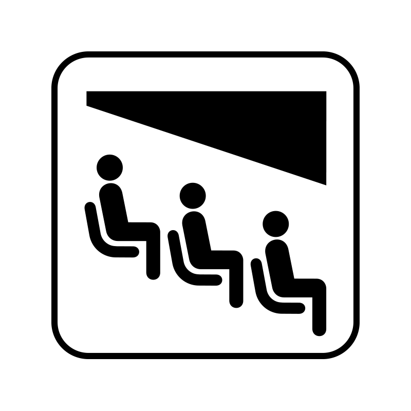 pictogram - biograf