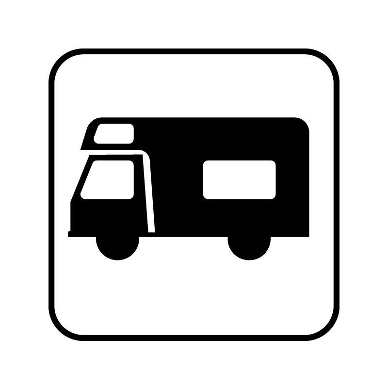 pictogram - autocamper