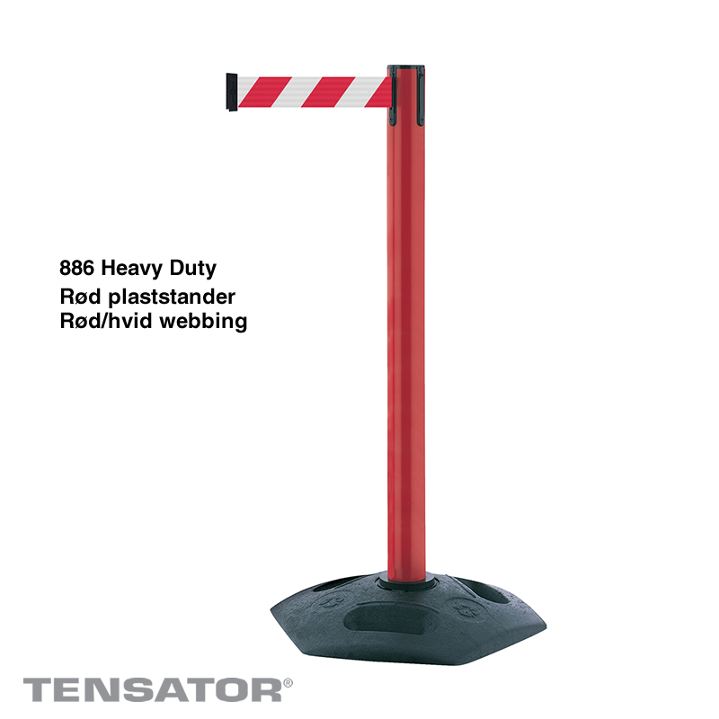 tensator heavy duty afspærringsstolpe