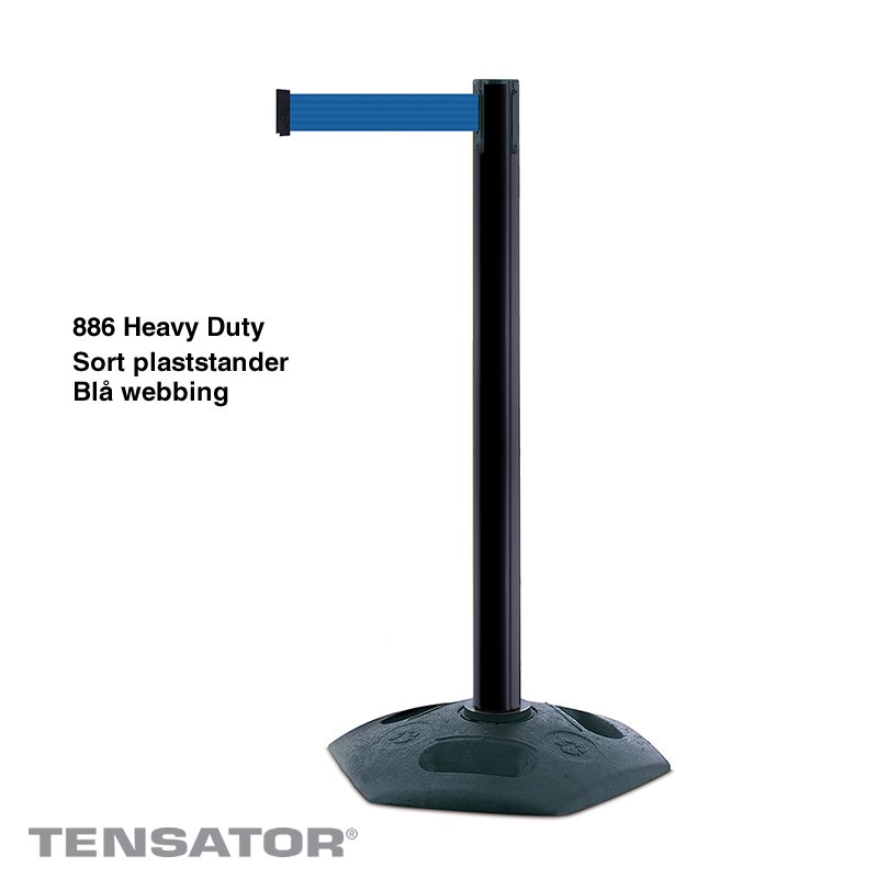 tensator heavy duty afspærringsstolpe