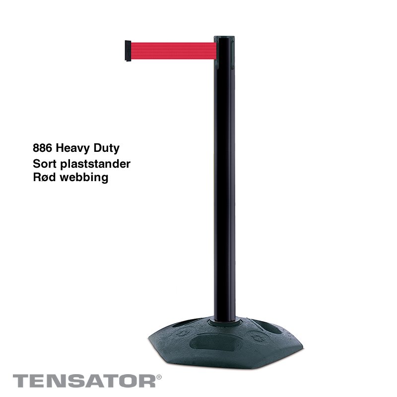 tensator heavy duty afspærringsstolpe