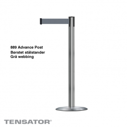 889 Advance Post - Børstet stål