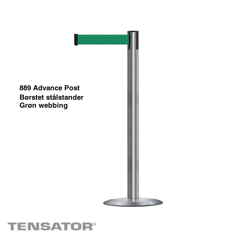 889 Advance Post - Børstet stål