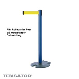 RB1 Rollabarrier Post - Blå