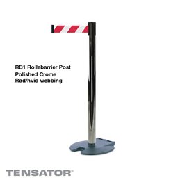RB1 Rollabarrier Post - Polished Crome