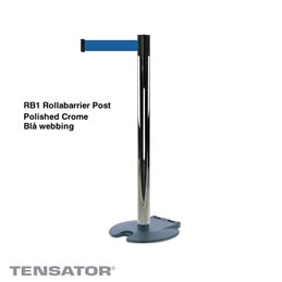 RB1 Rollabarrier Post - Polished Crome