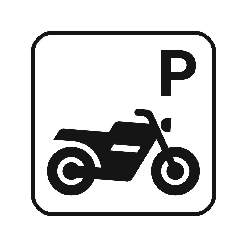 dansk standard - motorcykelparkering