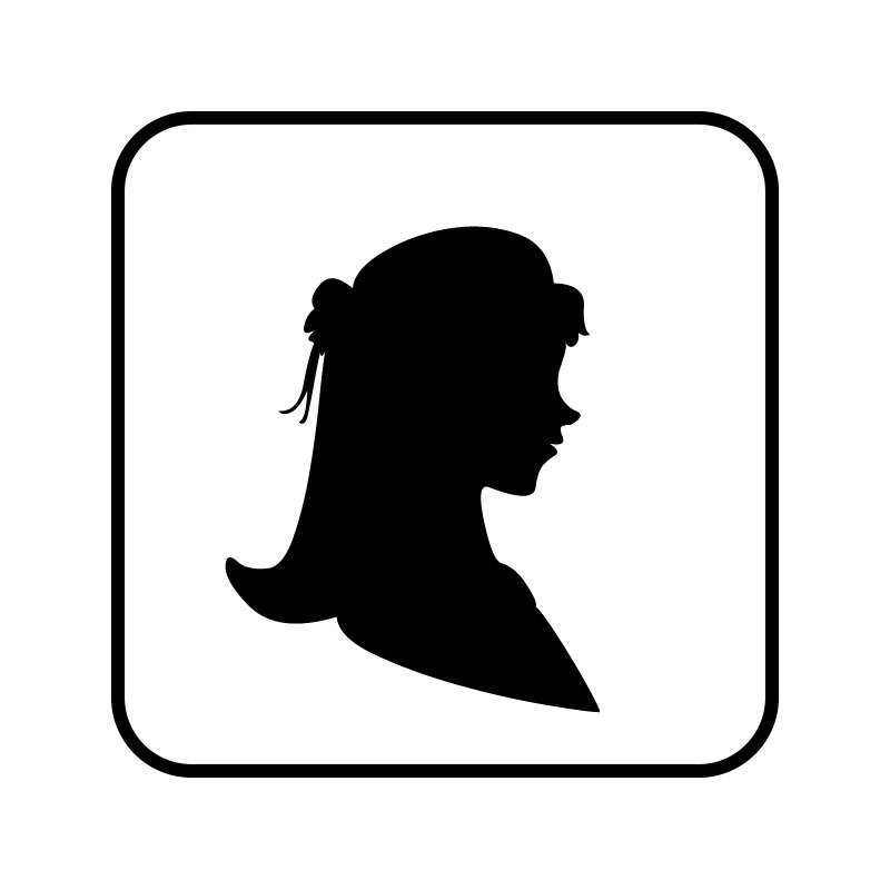 pictogram/piktogram - damer