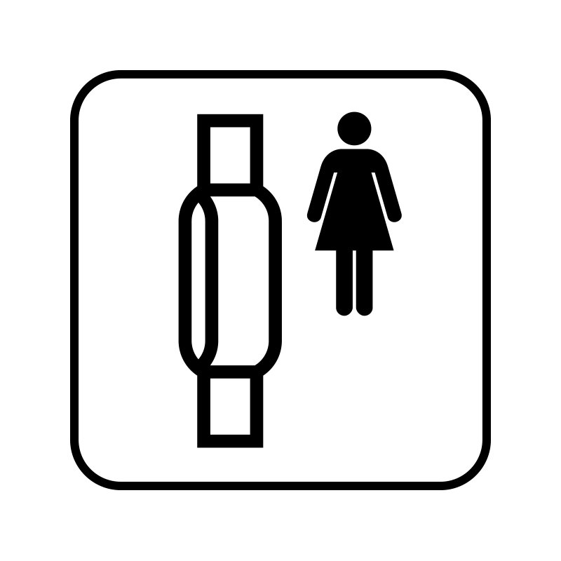 pictogram/piktogram - hygieneprodukter