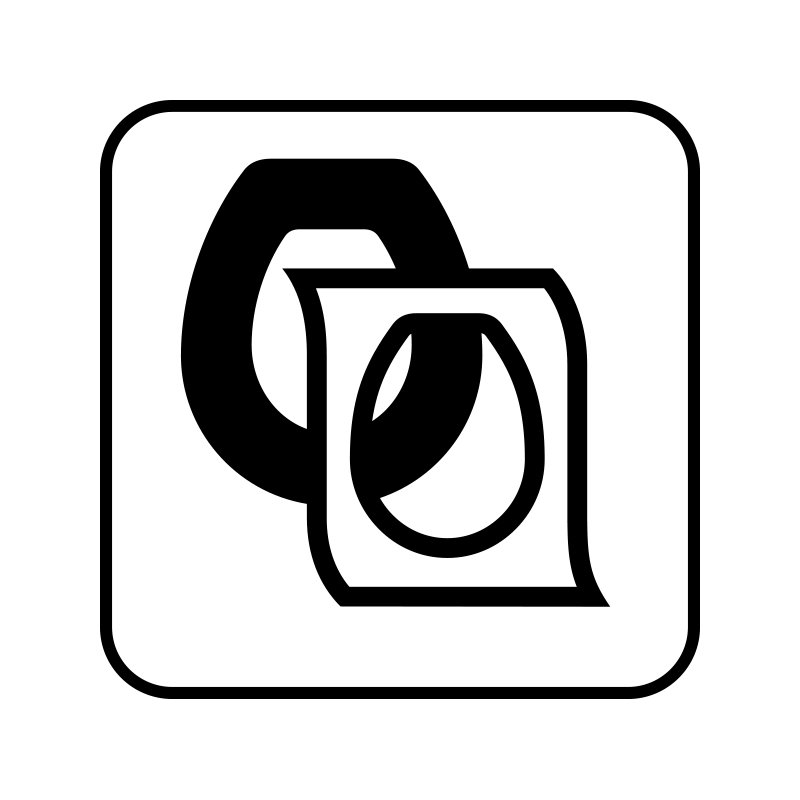 pictogram/piktogram - toiletsæde overtræk