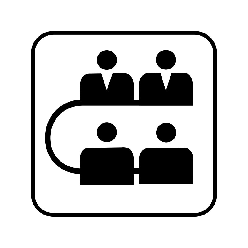 pictogram/piktogram - selskabslokale