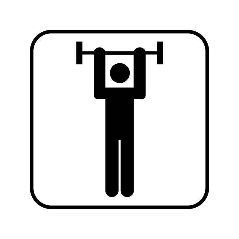 pictogram/piktogram - fitness