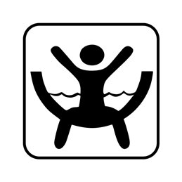 pictogram/piktogram - Vandrutschebane