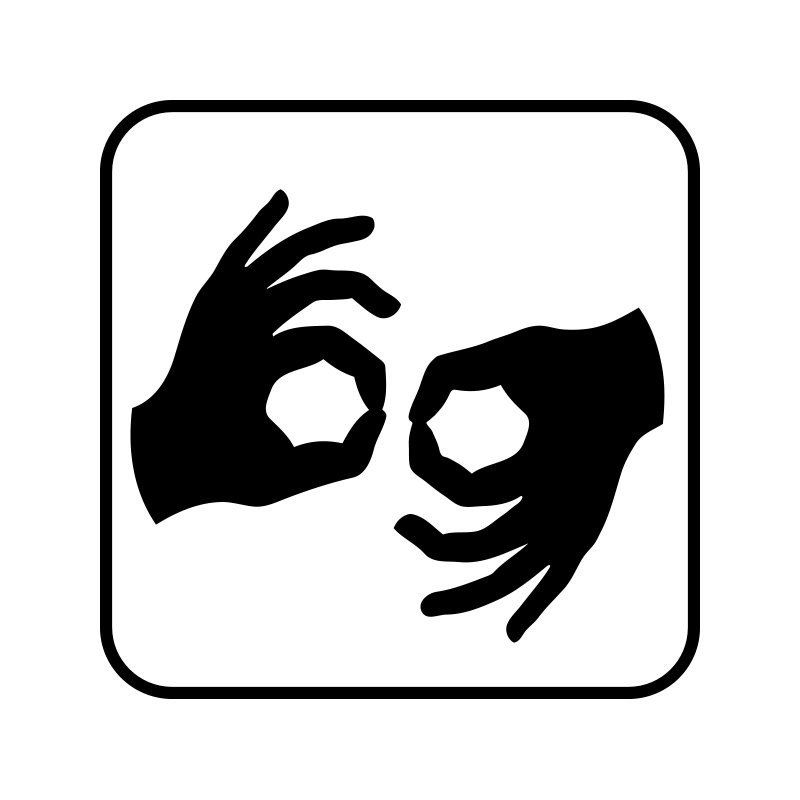 pictogram/piktogram - Vi kan tegnsprog