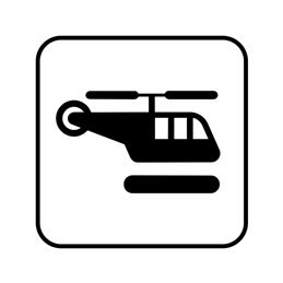 pictogram/piktogram - helipad