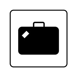 pictogram/piktogram - Bagage