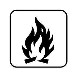pictogram / piktogram - Bålplads