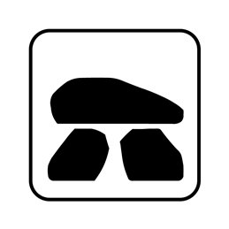 pictogram / piktogram - Gravhøj / Dysse