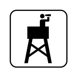 pictogram / piktogram - Udsigtstårn