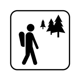 pictogram / piktogram - Natursti