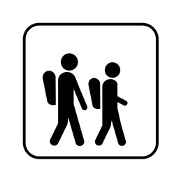 pictogram / piktogram - Natursti