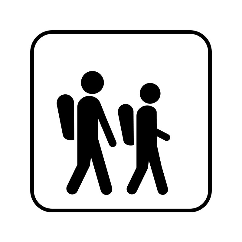 pictogram / piktogram - Natursti