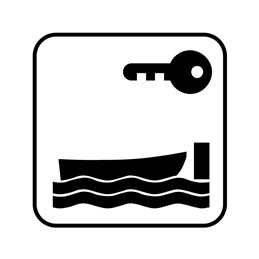 pictogram / piktogram - Bådudlejning