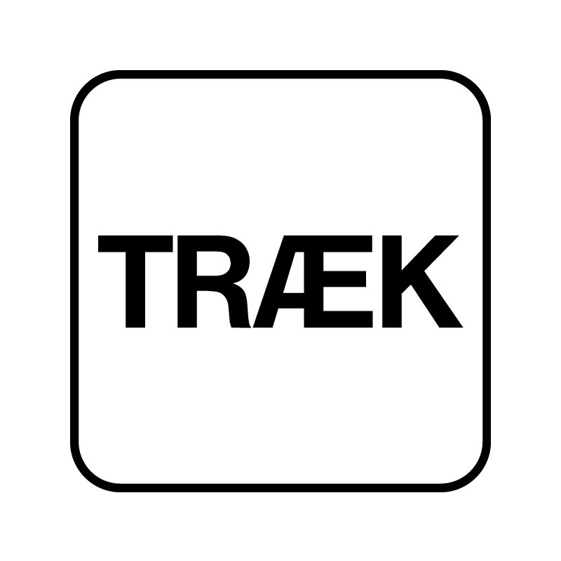 pictogram / piktogram - TRÆK