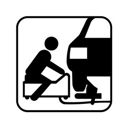 pictogram / piktogram - Autoværksted