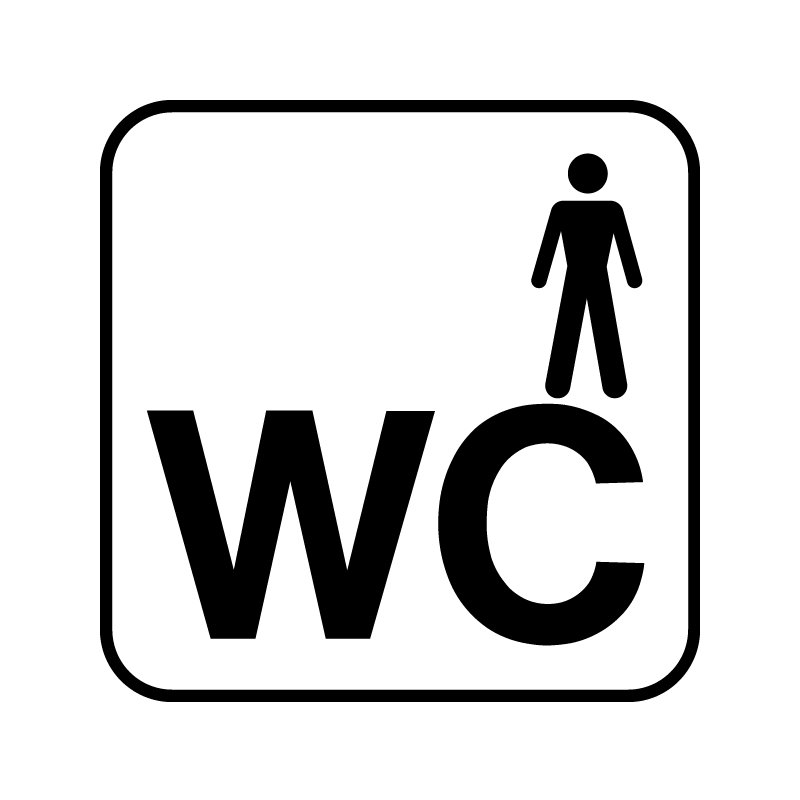 pictogram / piktogram - Herretoilet