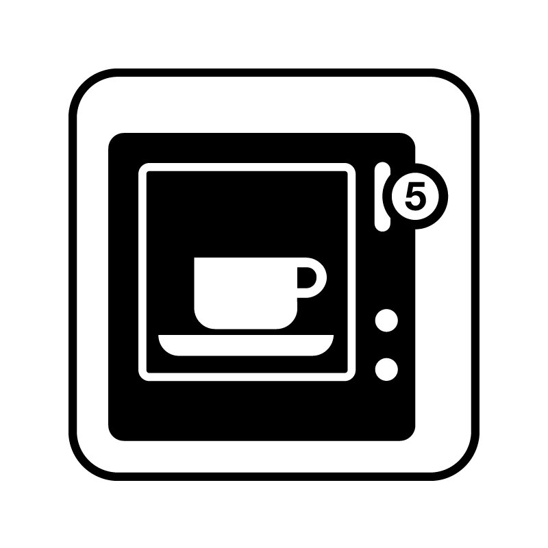 pictogram - Drikkeautomat / Varme drikke