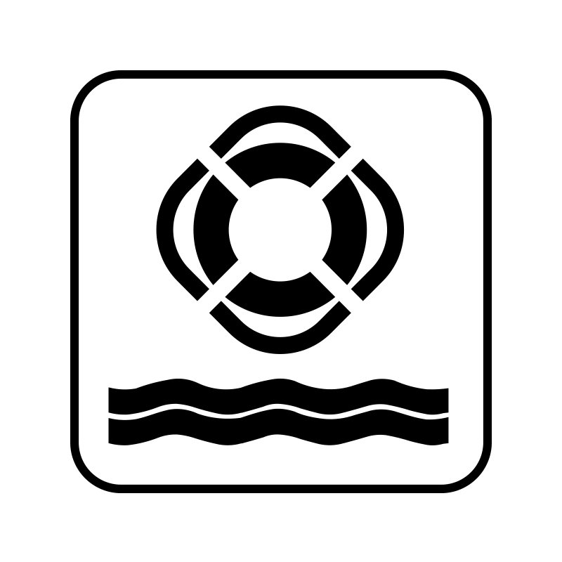 pictogram / piktogram - Livredder