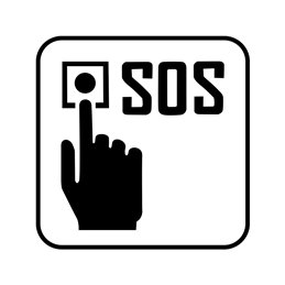 pictogram / piktogram - Nødkald