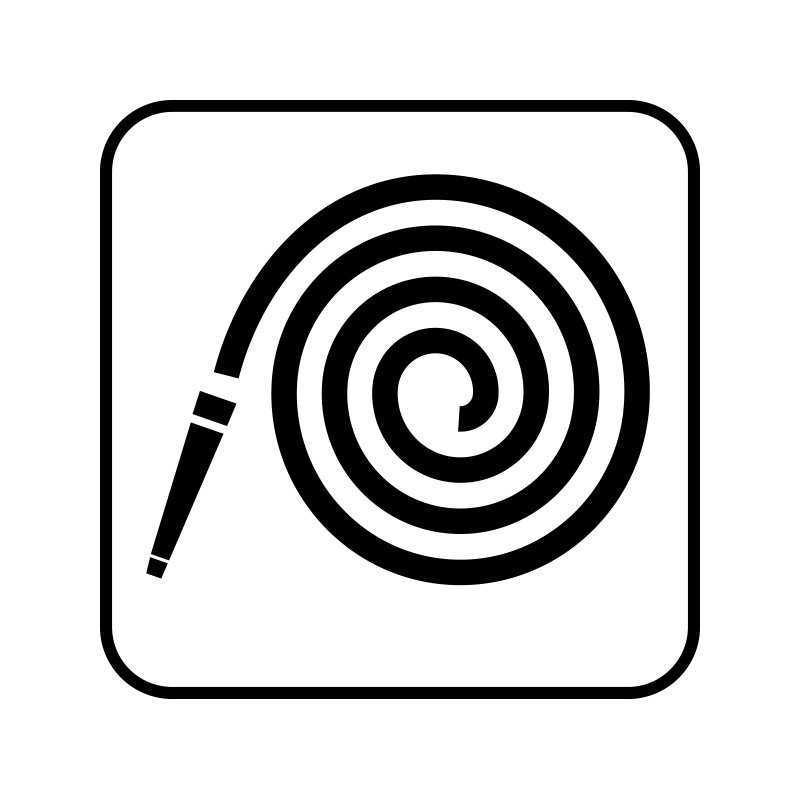 pictogram / piktogram - Brandslange